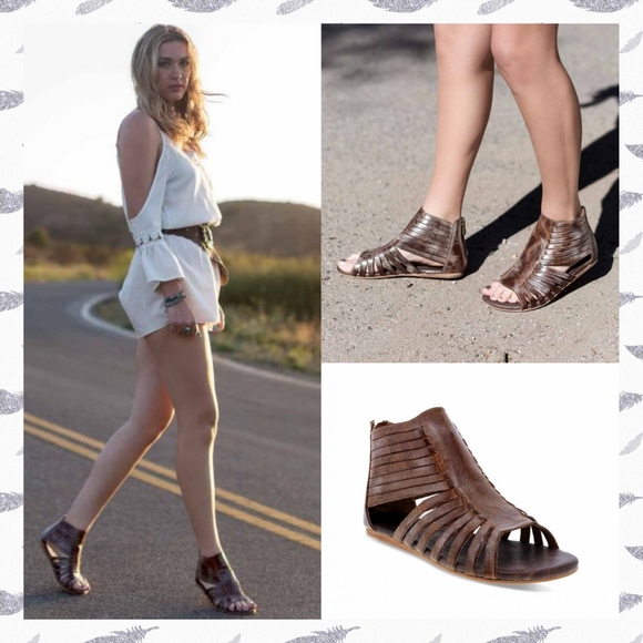 roan pearl gladiator sandals